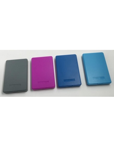 CoolBox SlimColor 2543 Carcasa de disco duro SSD Gris 2.5"