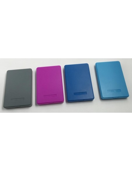 CoolBox SlimColor 2543 Carcasa de disco duro SSD Púrpura 2.5"