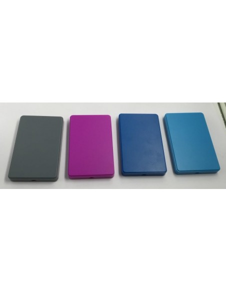 CoolBox SlimColor 2543 Carcasa de disco duro SSD Púrpura 2.5"