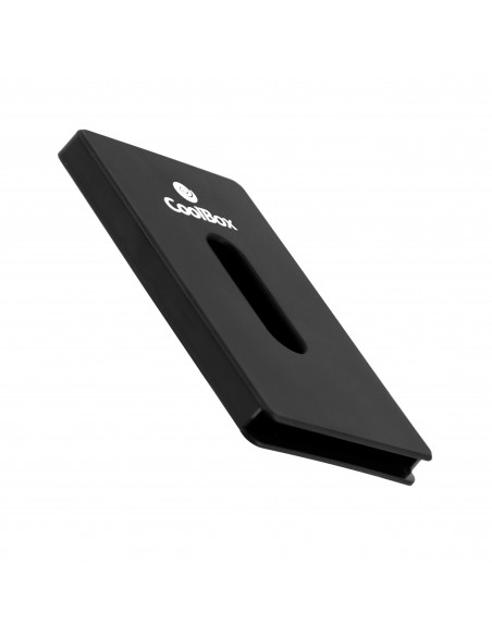 CoolBox SlimChase S-2533 Caja externa para unidad de estado sólido (SSD) Negro 2.5"