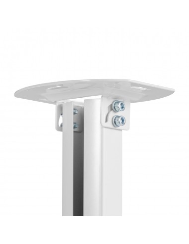 AISENS Soporte Universal Giratorio, Inclinable y Extensible de Techo para Proyector 13.5Kg, Blanco
