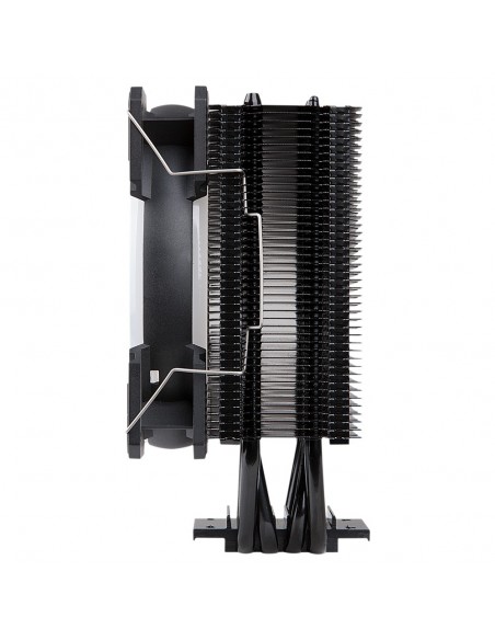 Hiditec C12 PWM ARGB Procesador Refrigerador de aire Negro 1 pieza(s)