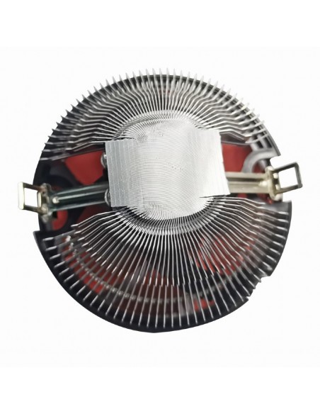 Gembird CPU-HURACAN-X30 sistema de refrigeración para ordenador Procesador Refrigerador de aire 12 cm Negro, Naranja