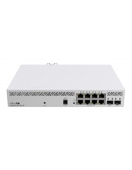 Mikrotik CSS610-8P-2S+IN switch Gestionado Gigabit Ethernet (10 100 1000) Energía sobre Ethernet (PoE) Blanco