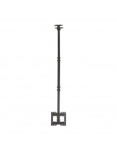 AISENS Soporte de techo giratorio, inclinable, extensible para monitor TV 50kg de 23”-43”, Negro 2