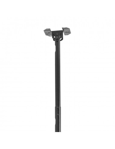 AISENS Soporte De Techo Giratorio, Inclinable, Extensible Para Monitor TV 50kg De 37-80, Negro