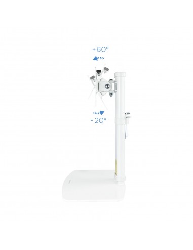 TooQ DB1127TN-W soporte para monitor 68,6 cm (27") Blanco Escritorio