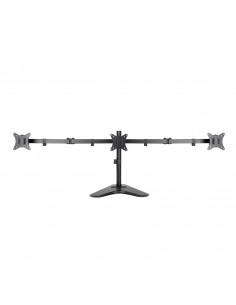 TooQ Soporte de Mesa para 3 Pantallas 17"-27", Negro 2