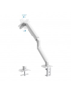 TooQ DB4032TNR-W soporte para monitor 81,3 cm (32") Blanco Escritorio 2