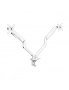 TooQ DB4132TNR-W soporte para monitor 81,3 cm (32") Blanco Escritorio