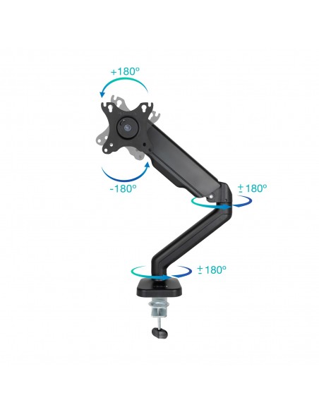 TooQ Soporte de Mesa para Pantalla 17"-32", Negro