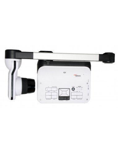 Optoma 8MP CAMERA 136 ZOOM cámara de documentos Negro, Blanco USB 2.0