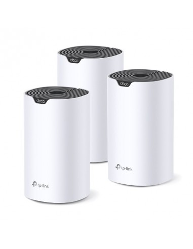 TP-Link Deco S7 (3-pack) Doble banda (2,4 GHz   5 GHz) Wi-Fi 5 (802.11ac) Blanco, Negro Interno