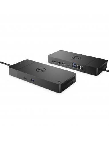 DELL WD19S-180W Alámbrico USB 3.2 Gen 2 (3.1 Gen 2) Type-C Negro