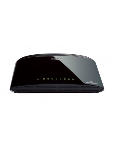 D-Link DES-1008D No administrado Fast Ethernet (10 100) Negro