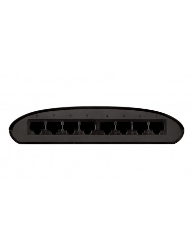 D-Link DES-1008D No administrado Fast Ethernet (10 100) Negro