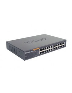 D-Link 24-port 10 100M NWay Desktop - Internal PSU (incl. 19" rack mount kit) No administrado