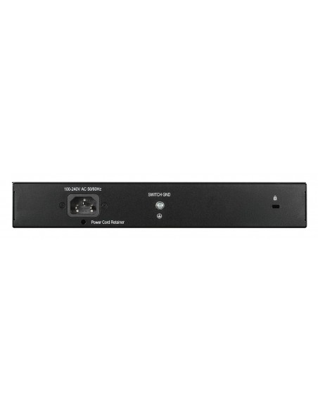 D-Link DGS-1008MP switch No administrado Gigabit Ethernet (10 100 1000) Energía sobre Ethernet (PoE) 1U Negro
