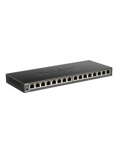 D-Link DGS-1016S switch No administrado Gigabit Ethernet (10 100 1000) Negro