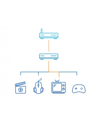 D-Link DGS-105 No administrado L2 Gigabit Ethernet (10 100 1000) Negro