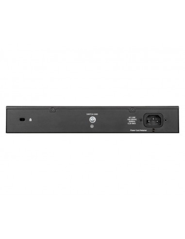 D-Link DGS-1100-16V2 switch Gestionado L2 Gigabit Ethernet (10 100 1000) Negro