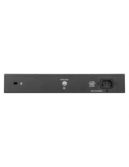 D-Link DGS-1100-16V2 switch Gestionado L2 Gigabit Ethernet (10 100 1000) Negro