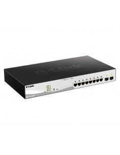 D-Link DGS-1210-10MP Gestionado L2 Gigabit Ethernet (10 100 1000) Energía sobre Ethernet (PoE) Negro, Gris 2