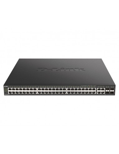 D-Link DGS-2000-52MP switch Gestionado L2 L3 Gigabit Ethernet (10 100 1000) Energía sobre Ethernet (PoE) 1U Negro