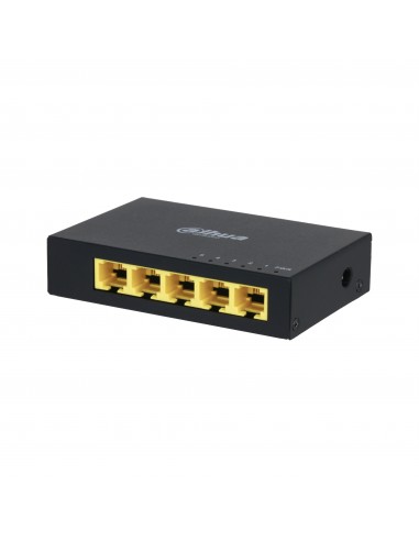 Dahua Technology Access DH-PFS3005-5GT switch No administrado L2 Gigabit Ethernet (10 100 1000) Negro