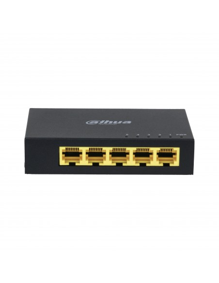 Dahua Technology Access DH-PFS3005-5GT switch No administrado L2 Gigabit Ethernet (10 100 1000) Negro
