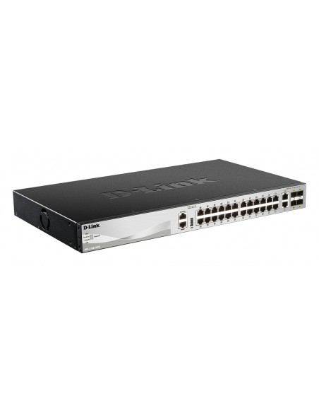 D-Link DGS-3130-30TS E switch Gestionado L3 Gigabit Ethernet (10 100 1000) Gris