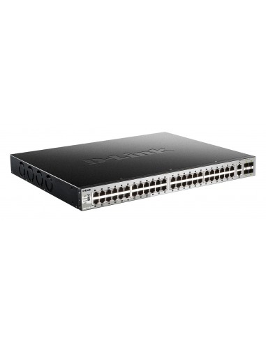 D-Link DGS-3130-54PS E switch Gestionado L3 Gigabit Ethernet (10 100 1000) Energía sobre Ethernet (PoE) Gris