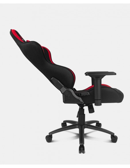 DRIFT DR110BR silla para videojuegos Butaca para jugar Asiento acolchado Negro, Rojo