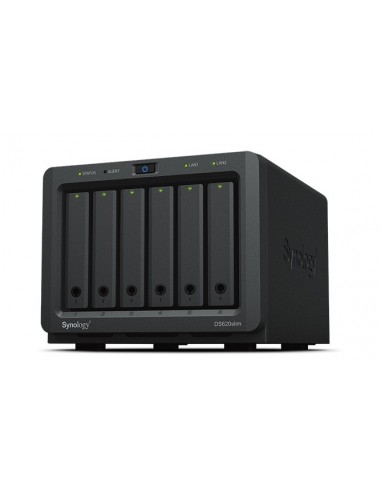 Synology DiskStation DS620SLIM servidor de almacenamiento NAS Escritorio Ethernet Negro J3355