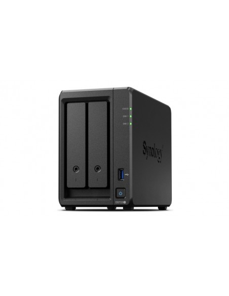 Synology DiskStation DS723+ servidor de almacenamiento NAS Torre Ethernet Negro R1600