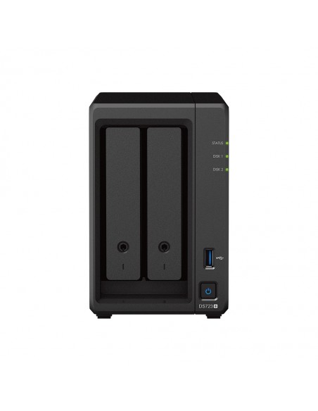 Synology DiskStation DS723+ servidor de almacenamiento NAS Torre Ethernet Negro R1600