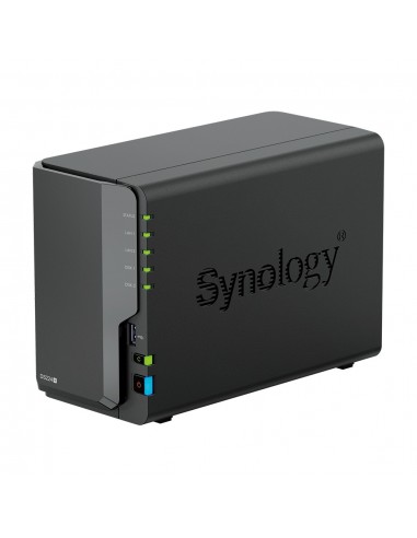 Synology DiskStation DS224+ servidor de almacenamiento NAS Escritorio Ethernet Negro J4125