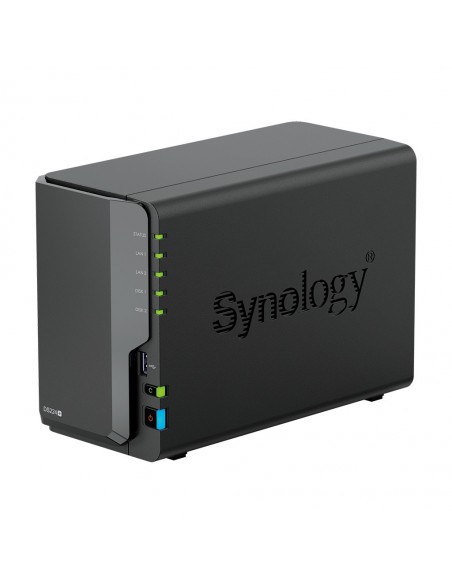 Synology DiskStation DS224+ servidor de almacenamiento NAS Escritorio Ethernet Negro J4125