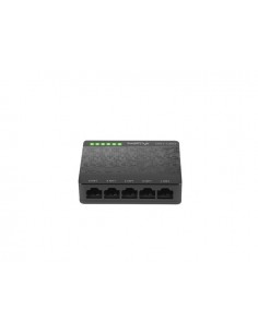 Lanberg DSP1-1005 switch No administrado Gigabit Ethernet (10 100 1000) Negro, Gris