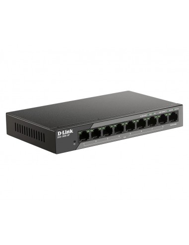 D-Link DSS-100E-9P switch No administrado Fast Ethernet (10 100) Energía sobre Ethernet (PoE) Negro