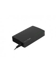 Lanberg DSP2-1008-12V switch No administrado Gigabit Ethernet (10 100 1000) Negro 2