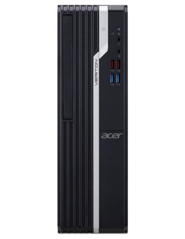 Acer Veriton X VX6690G Escritorio Intel® Core™ i3 i3-12300 8 GB 256 GB SSD Windows 10 Pro PC Negro, Plata
