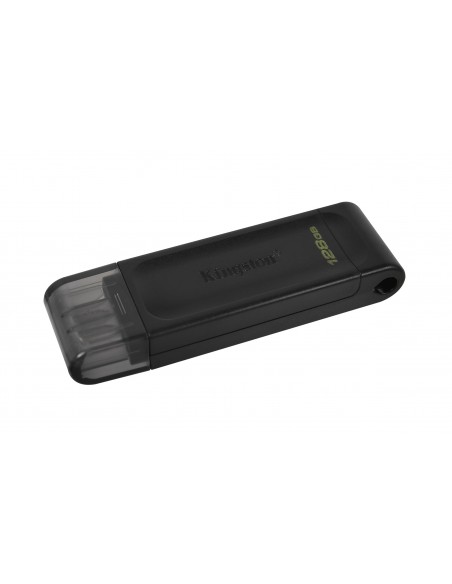 Kingston Technology DataTraveler 70 unidad flash USB 128 GB USB Tipo C 3.2 Gen 1 (3.1 Gen 1) Negro