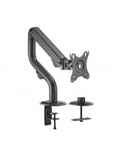 AISENS Soporte de Mesa ECO Contrapeso Giratorio e Inclinable para Monitor TV 8Kg (3 Pivotes, 1 Brazo) de 17-32, Negro 2