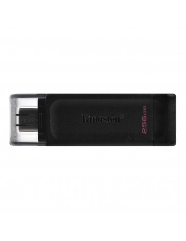 Kingston Technology 70 unidad flash USB 256 GB USB Tipo C 3.2 Gen 1 (3.1 Gen 1) Negro