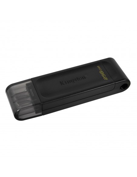 Kingston Technology 70 unidad flash USB 256 GB USB Tipo C 3.2 Gen 1 (3.1 Gen 1) Negro