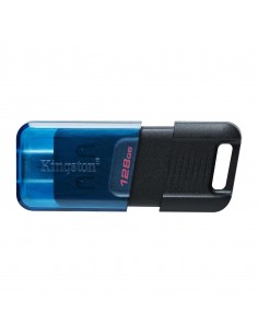 Kingston Technology DataTraveler 80 unidad flash USB 128 GB USB Tipo C 3.2 Gen 1 (3.1 Gen 1) Negro, Azul