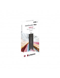 Kingston Technology DataTraveler Max unidad flash USB 512 GB USB Tipo C Negro 2