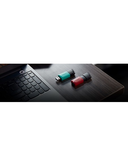 Kingston Technology DataTraveler Exodia M unidad flash USB 256 GB USB tipo A 3.2 Gen 1 (3.1 Gen 1) Negro, Turquesa