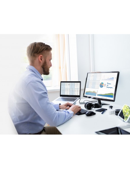 D-Link DUB-2335 base para portátil y replicador de puertos Alámbrico USB Tipo C Gris